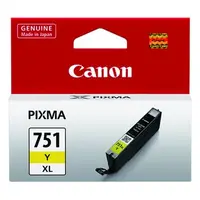 在飛比找順發線上購物優惠-Canon 佳能 CLI-751Y XL 黃色墨水匣