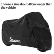 Motorcycle Cover Waterproof Dustproof Uv Protective Outdoor Scooter Cover For Piaggio Vespa Scooter Gts Lx Lxv Sprint Primavera XL for 190cm