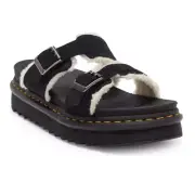 Dr. Martens | Myles Faux Fur Platform Sandals