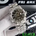 【免稅店】ROLEX 勞力士 機械表 原裝進口機芯 904精鋼 系列滿天星鑲鉆機械男表復刻15815367