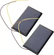 Totority Sustainable Energy Kit 2pcs Mini Solar Panels 5v DIY Charging Tools Science Project