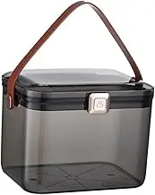 PERSELOSO 1pc Capacity Medicine Case Multi Function Emergency Medicine Box for Household Use Double Design with Transparent Storage for Easy Access and Organization