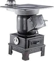 Indoor Wood Burning Stove, wood burning stoves for home,Cast Iron Wood Burning Stove, Wood Burning Stoves for Home Heating, Small Wood Stove for Tiny House, Portable Wood Stove Camping