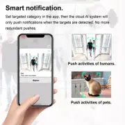 1080P Wireless WiFi Security Camera Indoor/Outdoor Rechargeable Battery Pow