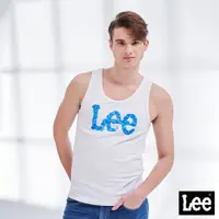 在飛比找蝦皮商城優惠-Lee 水漾大Logo休閒背心 無袖T恤 男 白 Moder