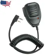 Speaker MICROPHONE PTT for Baofeng UV-5R UV-82L Walkie Talkie Radio KW