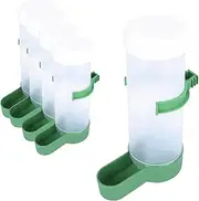 5x Bird Cage Food Dispenser Feeder Automatic Pet Parrot Budgie Cockatiel Aviary