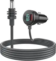 Mini Power Cable, 12V Car DC to Cigarette Lighter Adapter, 3.3FT/9.8FT/13.1FT Satellite DC Power Cable for Mini, Car Charger Auto Power Supply Cable, Waterproof (4M/13.1FT)