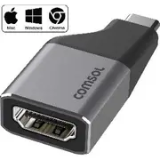 Comsol USB-C to 4K HDMI Mini Adapter Grey