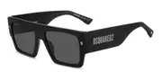 Dsquared2 D2 0165/S 807/IR Men's Sunglasses Black Size 57