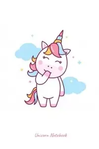 在飛比找博客來優惠-Unicorn Notebook: Unicorn Note