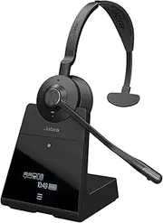 [Jabra] Engage 75 SE Wireless Mono Headset - Advanced Noise Cancelling Mic - DECT Security Military Grade Encryp 150m Range + Bluetooth On Ear Headphones - ClearVoice Crystal Clear Calls - 13hr Battery