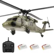 K170 RC Helicopter, UH60L Remote Control Helicopter Model Plane Toy for Men