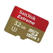 Sandisk 32GB Micro Extreme 5.2K waterproof HD SD card for GoPro Fusion Spherical