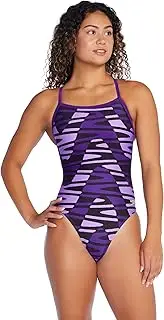 [Speedo] Womens Women's Swimsuit One Piece Prolt Flyback Printed Adult Team