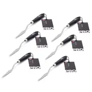 6x Jasart Elevate Effects Metal Painting Palette Knife Spatula ZigZag Small BLK