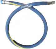 9' x 1.2'' Continental Prospector Chemical Hose Male 316 SS NPTxMale 316 SS NPT