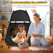 Play Tent Canvas Comfortable Children Tents Peaceful Pop up Tent for Girls Emuiu