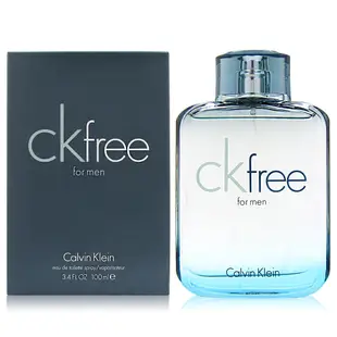 Calvin Klein CK FREE 自由男性淡香水 EDT 100ml