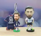 Lionel Messi sports fans keychain + Bobble Head gift set for Soccer' fans party
