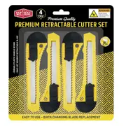40 x Retractable Utility Knives Cutter Box Snap Off Blade Craft Cutting Tool