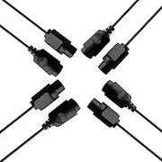 eLUUGIE 4 Pack 6ft Long Replacement Cable for Nintendo 64 N64 Controller Extension Cord Pack