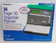 Rolodex Electronic Phone Book Scheduler Radio Shack Old School Planner by EC-384