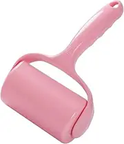 Happyyami 2 Sets Hair Removal Brush Pet Wipes Remover Electric Hair Remover Brush Lint Roller Cleaning Pet Vacuum Grooming Kit Dog Rechargeable Scrubber Lint Cat Curler Pink Plastic
