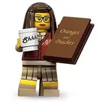 LEGO MINIFIGURES SERIES 10 樂高10代 第10季 71001 #1圖書館女孩