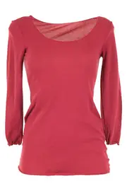3/4 Sleeve Scoop--MES-028CB-T