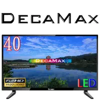 在飛比找蝦皮商城優惠-DECAMAX 40吋 FULL HD 液晶電視顯示器 (D