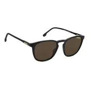 Carrera 260/S 0807/70 Men’s Sunglasses Black Frame Brown Lens 51mm Oval Style