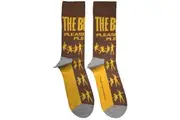 The Beatles Unisex Adult Please Please Me Silhouette Socks (Brown) (7 UK-11 UK)
