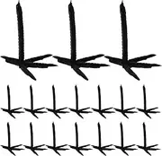 LUOZZY 100pcs Halloween Crows Toy Feet Imitation Crows Feet Toy DIY Making Material Crows Part Toy for Halloween Party