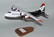 Coulson Aviation Lockheed C-130 Hercules Fire Fight Desk Model 1/72 SC Airplane