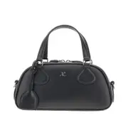 [COURREGES] COURREGES Friday Bowling leather bag Woman One Size One Size Black