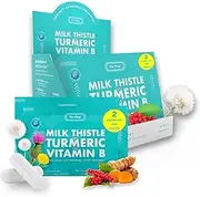 The Plug Liver Cleanse Detox & Repair, Fatty Liver Support Supplement Pills - 20 Herbal Liver Capsules, Made with Milk Thistle, Turmeric & Vitamin B for Healthy Digestive & Immune System