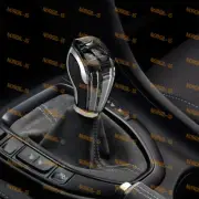 Crystal Touch Motion LED Car Shift Knob Shifter with Lock Button for Honda (for: Honda)