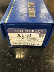 Brand New Daicel Chiral HPLC Column CHIRALPAK AY-H 250mm x 4.6mm 5um
