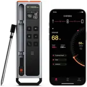 Meat Thermometer Digital Wireless,800FT Long Range Bluetooth Cooking Thermometer