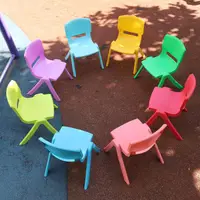 在飛比找樂天市場購物網優惠-兒童椅子加厚幼兒園靠背椅寶寶餐椅塑料小椅子板凳小凳子家用防滑