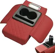 Car Central Armrest Storage Box | Car Center Console Armrest Pad | Car Armrest Cushion with Cup Holder | Car Armrest Cover Height Pad | Auto Center Console for Most of Car Trucks
