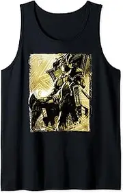 [Marvel] Black Panther A King In His Throne Poster Tank Top