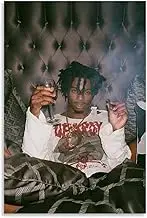 Hip Hop Playboi Carti Music Poster Poster Canvas Painting Wall Art Picture Home Decor Print For Bedroom Living Room Dorm Study Bar Office 12x18inch(30x45cm)