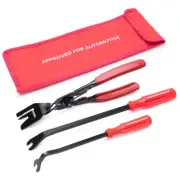 3Pcs Auto Clip Pliers Set and Fastener Remover, Car Trim Rivet Removal Pry Tool