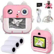 Children Digital Camera 1080P HD for Kids Thermal Print Camera Instant Print Pho