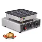 Towallmark Mini Pancake Maker, Waffle Preparationer, 25 Pcs Electric Waffle M...