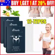 12-72Pcs Slimming Patch Slim Belly Burn Abdomen Weight Loss Fat Burning Pads NEW