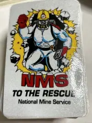 National Mine Service - National Mine Rescue Contest Sticker - Vintage - Rare