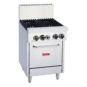 Thor 4 Burner Propane Gas Oven Range TR-4F - Oven Ranges (GH100-P) - GH100-P